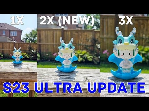 GET NEW 2X Optical Zoom On Your S23 Ultra & S23+ Camera