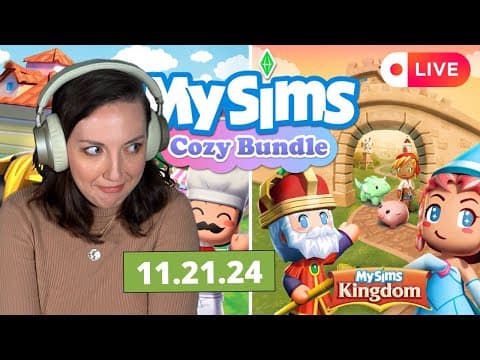 Live: MySims Kingdom Full Playthrough Part 1