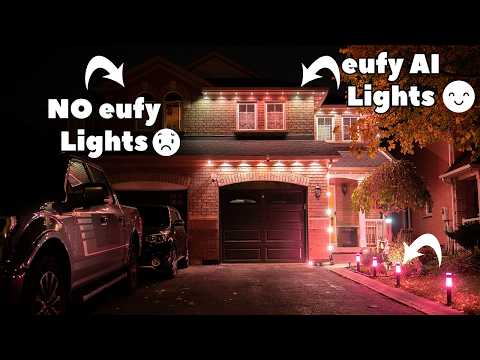 NEW eufy E22 Smart Lights with AI! 💡 Smarter, Safer Nights at Home! ✨🏠