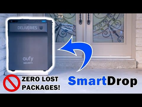 Eufy SmartDrop Review - STOP Porch Pirates & Package Anxiety!