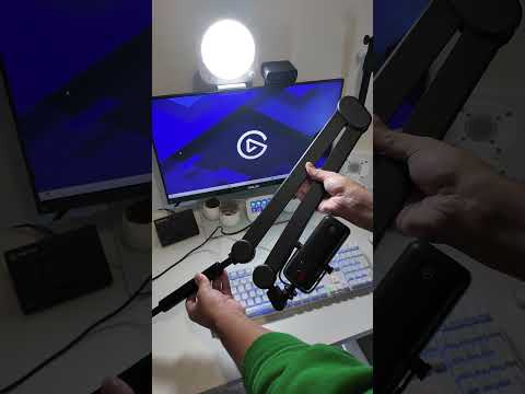 ELGATO'S NEW WAVE MIC ARM #Elgato #contentcreator #setup
