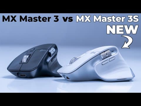 Logitech MX Master 3S vs MX3 - Perfect For Silent Productivity!