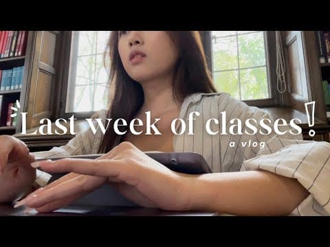 last week of classes 🎧🖇  21st bday, presentations, celebrating 🎂