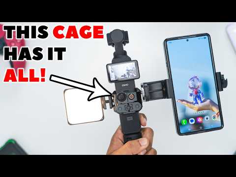 The MOST Versatile Cage For Your DJI Osmo Pocket 3? Neewer Metal Cage!