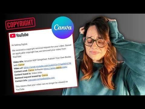 Canva Copyright Strike? My YouTube Video Was TAKEN DOWN!