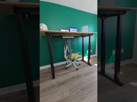 The Most STABLE 4-Leg Standing Desk! FlexiSpot E7 Plus! #shorts