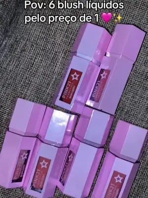 Amei esses blush líquidos, longa duração ✨ #tiktokshop #blush