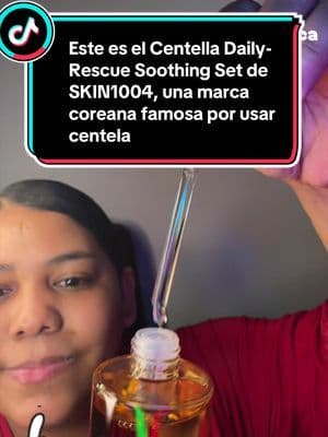 “Si tu piel es sensible, se irrita fácil, tiene rojeces, acné, resequedad o está estresada, este set puede cambiar totalmente tu rutina.Este es el Centella Daily-Rescue Soothing Set de SKIN1004, una marca coreana famosa por usar Centella Asiática pura de Madagascar, uno de los ingredientes más calmantes y reparadores que existen en el skincare.@SKIN1004 US @SKIN1004 #skin1004 #skincare #skincareroutine #foryoupage #fyp #skin1004 #skin#centella#tiktokshop #fyppppppppppppppppppppppp #fyp #skinsvitals #skin1004cleansingoil #skin1004centella #skin1004ampoule #love #skin #skins #skinsuk #skinsgen2 #tiktokshopcreatorpicks