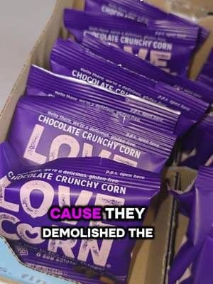 These are a winner in my household! I'm stocking up whilst they are still on offer! @LOVE CORN UK #fyp #snacks #snacktok #healthy #corn #chocolate #springsale #tiktokmademebuyit