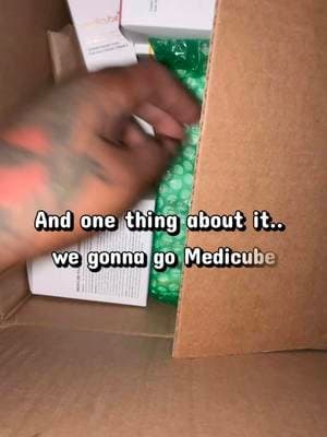 POV: You discovered the Medicube auction lives on TikTok Shop and now you're building your skincare routine for LESS 😭💗 #medicube #kojicacid #unboxingvideo #tiktokmademebuyit #viralskincare
