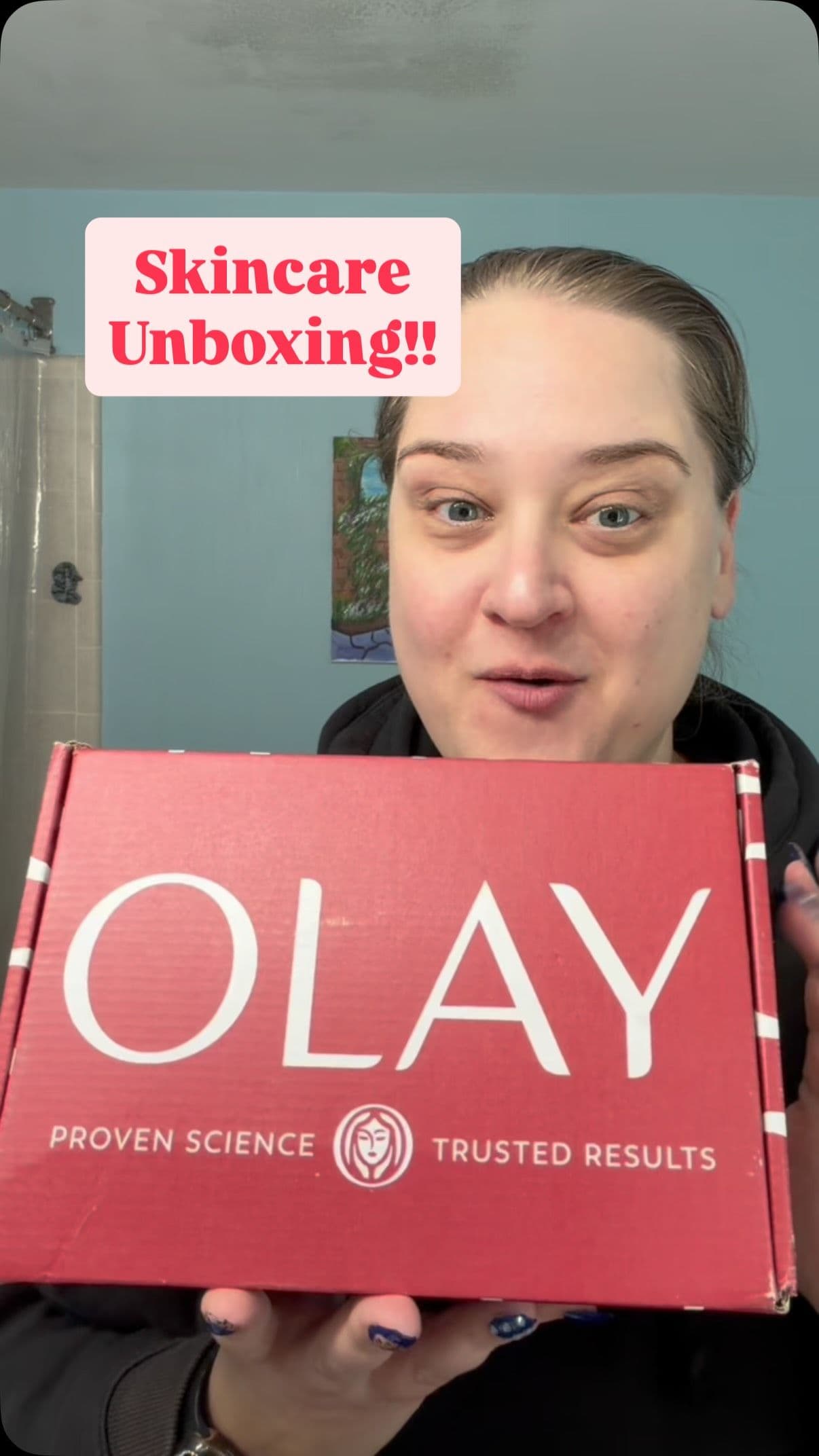 So excited!! @olay sent over 2 of their Regenerist products and we are going to give them a shot for 14 days. I want to