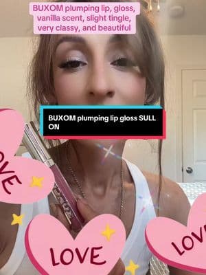 I love this lipgloss. Itβs plumping itβs not sticky and hydrating beautiful formula #BUXOM #BUXOMBeauty #TikTok #TikTokShop #TikTokCreator #TikTokDealsForYouDays #DealsForYouDays #PlumpingLipgloss #Lipgloss#LipFiller #HydratingLipgloss #LipCombo #Beauty #MakeUp @buxomcosmetics