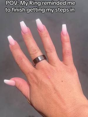 Love that this ring will get me to get up and go #ring #health #steps #walking #bluetooth #techtok #technology #tiktokmademebuyit #tiktokshop #fashion
