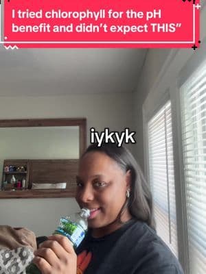 Chlorophyll girlies was NOT lying about this pH thing 😭💧 #chlorophyllwater #phbalance #hygienetips #naturalglowup #tiktokmademebuyit