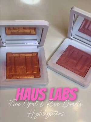 The glow is glowing... and it's giving expensive. ✨💖 If you love that soft, lit-from-within glow instead of chunky glitter, the @Haus Labs Soft Focus Glow Highlighter Duo is worth the hype. Fire Opal delivers the prettiest warm champagne glow, while Rose Quartz gives a dreamy pink radiance that flatters so many skin tones. The formula blends seamlessly into the skin, layers beautifully over makeup, and gives you that healthy, luminous finish without emphasizing texture. Whether you're creating a natural everyday look or turning up the glow for a night out, this duo has you covered. I love using Fire Opal for warmth and Rose Quartz to brighten the high points of my face—or layering both together for the ultimate glass-skin effect. ✨ Soft-focus luminous finish 💖 Smooth, blendable formula 🌟 Buildable glow from subtle to radiant 🎨 Two versatile shades in one set 💄 Perfect for everyday makeup or full glam Which one are you reaching for first—Fire Opal 🔥 or Rose Quartz 🌸? #hauslabs #backtoschool #tiktokshopbacktoschool #tiktokshopsummersale #tiktokshopcreatorpicks
