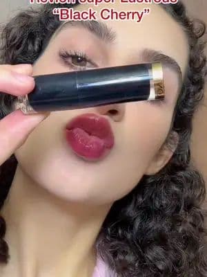 Vean este tonoooo😍 @REVLON @Revlon México #revlonhairdryerbrush #superlustrous #publicidad #labial #blackcherry