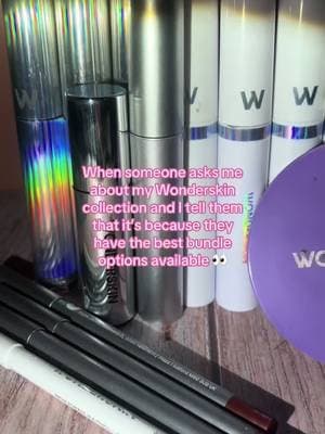 Majority of my Wonderskin collection came from their bundles free samples icl ๐ this is not including the ones in my purse I didnโt take out @Wonderskin ๐ #wonderskin #lipstain #makeupbundles #makeup #tiktokmademebuyit
