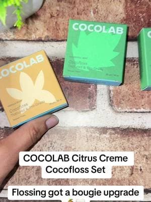 The COCOLAB Citrus Creme Cocofloss Set pairs expanding woven dental floss with a dispenser for a fresh little upgrade to your everyday dental routine. β¨ #Cocofloss #COCOLAB #DentalCare #OralCare #TikTokShop
