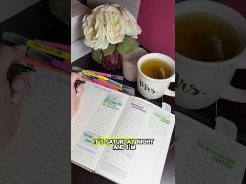 How I prep for my most productive week yet #productivity #routine #success