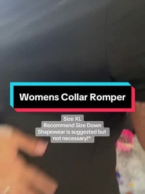 Womens Collar Romper #WomensCollarRomper #Womens #Collar #Romper #TikTokShopDealsforyoudays #selfcare #TikTokShopSummerSale #iamsaltrii #iamsaltri #TTSACL #jesusisking #godlovesyou #godblessyou #saltri #summerOOTD