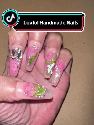 LOVFUL HANDMADE PRESS ON’s. #lovful #lovfulnails #handmade #pressonnails #presson #pressons #tiktokshop