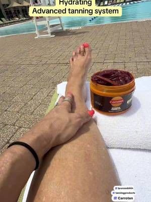 This tanning gel blew up on TikTok last summer for a reason βοΈπ₯ Everybody was chasing that deep bronze glow without looking orange π Carroten Intensive Tanning Gel is all over my FYP again and I finally understand the hype. Carrot oil + coconut oil Water-resistant formula Golden shimmer glow Ultra hydrating feel Perfect for pool days, beach trips, vacations, and tanning season π΄β¨ The girls on TikTok were NOT gatekeeping this one last year π Would you try the viral tanning gel from Greece? βοΈ #bronzeglow #pooldayessentials #tanningtok #summerglowup #tiktokmademebuyit