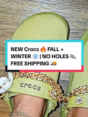These are NOT your regular Crocs 👀 The NEW Crocs Adult Classic Crafted Clogs are built for FALL + WINTER vibes 🍂❄️ with a canvas upper (no holes = cozy + sleek). Lightweight, durable, and FREE shipping right now 🚚💨. Don’t wait—these go FAST. ... #fyp #abbydames #CrocsFallStyle #WinterCrocs #CrocsNoHoles #TikTokMadeMeBuyIt #CrocsSeason #CrocsTrend #EverydayComfort #FallFits #TikTokShopRestock #tiktokshopcreatorpicks #BahamianCreator #BahamianInfluencer #CaribbeanCreator #CaribbeanInfluencer #Austininfluencer #Austincreator #Texasinfluencer #Texascreator #UGC #TikTokpartner #blacktiktok #TikTokShopFallDealsForYou #AutumnLiving #TikTokShopBlackFriday #TikTokShopCyberMonday #SuperBrandClub #ViralOnTikTokShop #FentySuperBrandDay #susteassuperbrandday