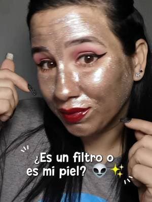 ¿Maquillaje o tratamiento? 👽 Todavía no me creo este resultado. 😱 ¿Te atreverías a salir así a la calle? Te leo en los comentarios 👇 @medicube global #medicube #wrappingmask #holographicmakeup #beautytok #trendtok #fyp #skincaretips #makeuptipstiktok #kbeauty #tiktokshopcreatorpicks #glowup #glassskin #skincarecoreano #lifestyle #lifestyleblogger #ugctips #creadoradecontenido #cubana #cubangirl #cubanosporelmundo #habana #parati #tendencia