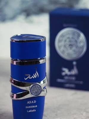 ASAD ZANZIBAR (blue) by Lattafa ON SALE!!!!! By now#tiktokshopbacktoschool #backtoschool #foryou #fyp #perfume #lattafa #perfumetiktok #deals