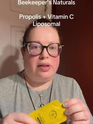 I have been using this as a just in case right now but i woild recommend taking this Beekeeper’s Naturals Propolis + Vitamin C Liposomal. #beekeepersnaturals #tiktokshopfind #falldealsforyou #tiktokshopping #suppliment