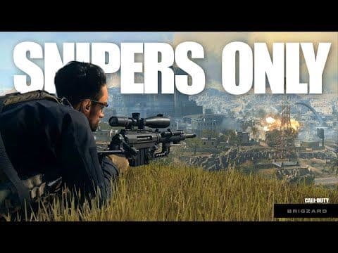 SNIPERS ONLY - WARZONE REBIRTH ISLAND | Call of Duty: Black Ops 7 Announced!