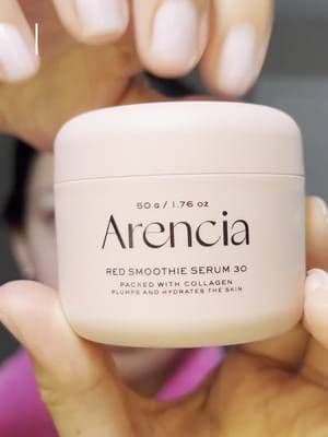 🍓 Glow al instante con el Red Smoothie Serum 30 de Arencia 💧 Con colágeno, fresa y granada para hidratar, rellenar y dejar tu piel radiante ✨ #TikTokShop #Arencia #SkincareGlow #BeautyTok #CollagenBoost 💖