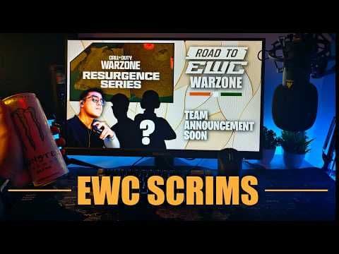 Esports World Cup APAC Finals Tomorrow | WARZONE INDIA | Call of Duty #ewc