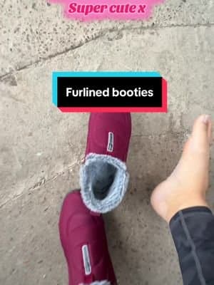 Keep your feet warm x love these! Wear them everywhere! #tiktokmademebuyit #blackfriday #shoe #furlined #boots