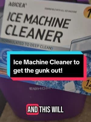 Check out this epic ice maker and ice maker cleaner I got from Tiktok Shop #icemaker #icemachine #icemakercleaning #cleaning #deepclean #euhomy #ice #tiktokshopbacktoschool #tiktokshopsummerturnup #tiktokshopsummersale #tiktokshopdeals