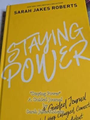 Unveil the power you already have! @HarperCollins #tiktokshopcreatorpicks #readmorebooks #readmore #journaling #spiritual #giftguide #booktoker #sarahjakesroberts #stayingpower #toptiermay #tiktokshopmemorialday