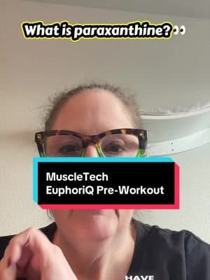 @MuscleTech EuphoriQ Pre-Workout features enfinity® paraxanthine as a key ingredient for energy and alertness support. T