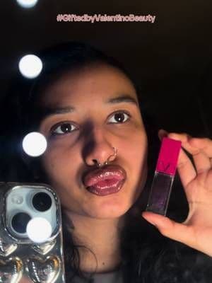 This is my new favorite shade @Valentino.Beauty @hercampus #fyp #GiftedByValentinoBeauty #HCMxPufferGloss #ValentinoBeauty #PufferGloss #ExtraGloss #LipGloss #Plumping