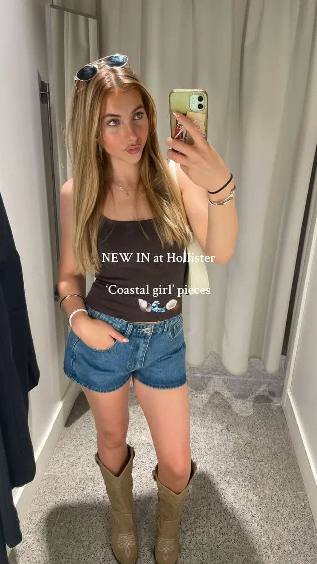 Some new in coastal girl pieces from @hollister #hollisterpartner #ad #coastal #coastalgranddaughter #lobster #rl #fy