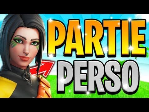 Live FORTNITE PARTIE PERSO / FIGHT / DEFILER DE MODE / SQUID GAME / ROAD TO 20K ⭐️