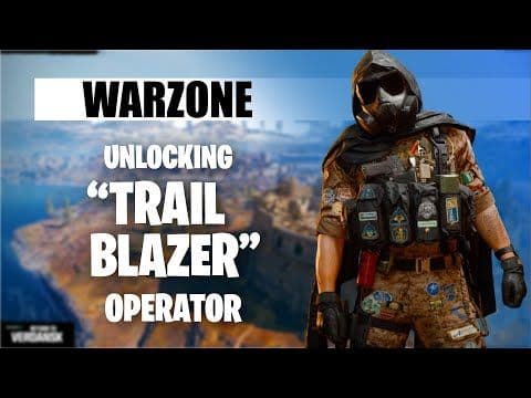 Unlocking * TRAIL BLAZER * Rare Operator | OG Verdansk & Rebirth Island Gameplay
