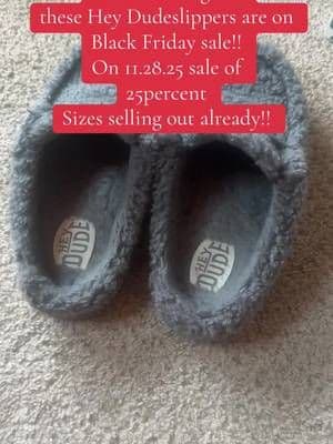 Is it your favorite season like mine? It is time for Christmas decor, cozy items especially warm slippers like Hey Dude! @HeyDude #heydudeslippers #wallyslippers #slippers #tiktokshopblackfriday #heydude ⭐️On Black Friday sale with sizes selling out on 11/28⭐️