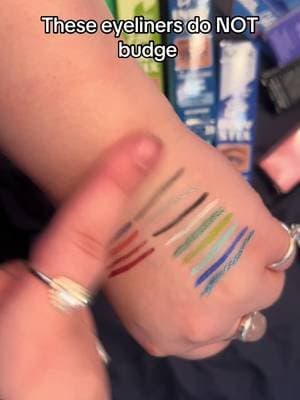 #ad If you’re looking for affordable long wearing eyeliner this is it! @nyxcosmetics_uk Inky stixx are now available in 16 shades and on the TikTok shop! Also you get free shipping! I’ve linked them down below! #nyxcosmetics #eyeliner #tiktokmademebuyit #springsale