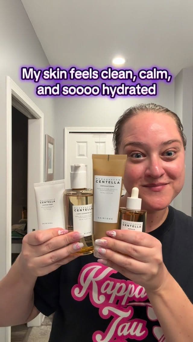 Trying the full @skin1004official Centella Daily Care Set for the first time!
My skin feels so clean, calm, and glowy…w