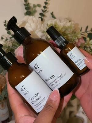 Clear skin doesn’t need 10 steps ✨ The 47 Skin Cleanse & Protect Bundle combines an anti-blemish cleanser with a mark-repair serum for a simple, effective routine. Consistency = results 🔥😍 Tap the link and start your skincare reset🥳 #47skin #serum #antiblemish #tiktokmademebuyit #dealdrops
