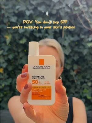 POV: You don’t skip SPF — you’re investing in your skin’s pension plan 🌞 🤗 #ad #lorealparis #loreal #larocheposay #summer #spf