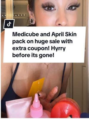 When I got this set, I had never tried April skin or medic cube and I am telling you guys this set Is everything that you need! And it’s so good! #aprilskin #medicube #spotlightfinds #tiktokshopcreatorpicks #ttslevelup #ttsdelightnow #GiftGuide #seasonalgems #tiktokshopjumpstartsale #tiktokshoprestock