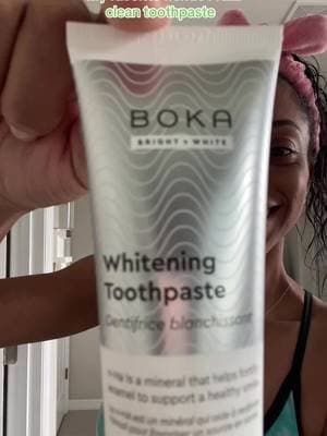 Amazing toothpaste for every me ever in your household! #bokatoothpaste #bokatoothpastereview #tiktokshopfinds #fyp