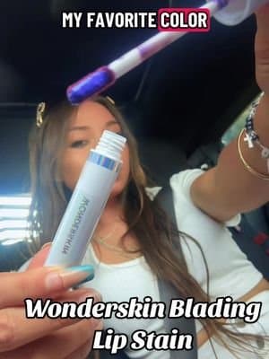 My everyday lip combo π» Youβre lucky bc itβs on sale right now in many different shades πποΈ Thank you @Wonderskin Beauty and @NextWave Talent for my first limited time lip stain ππ #tiktokshopcreatorpicks #wonderskin #lipstain #waterproofmakeup #lipcombo