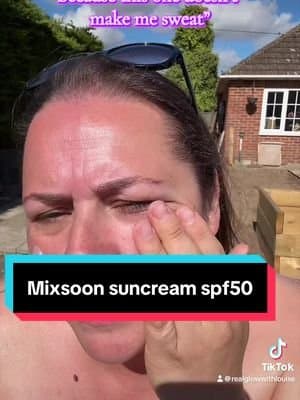Finally a sunscreen I can get onboard with! @mixsoon.uk #tiktokmademebuyit #suncream #spf #skincare #sun